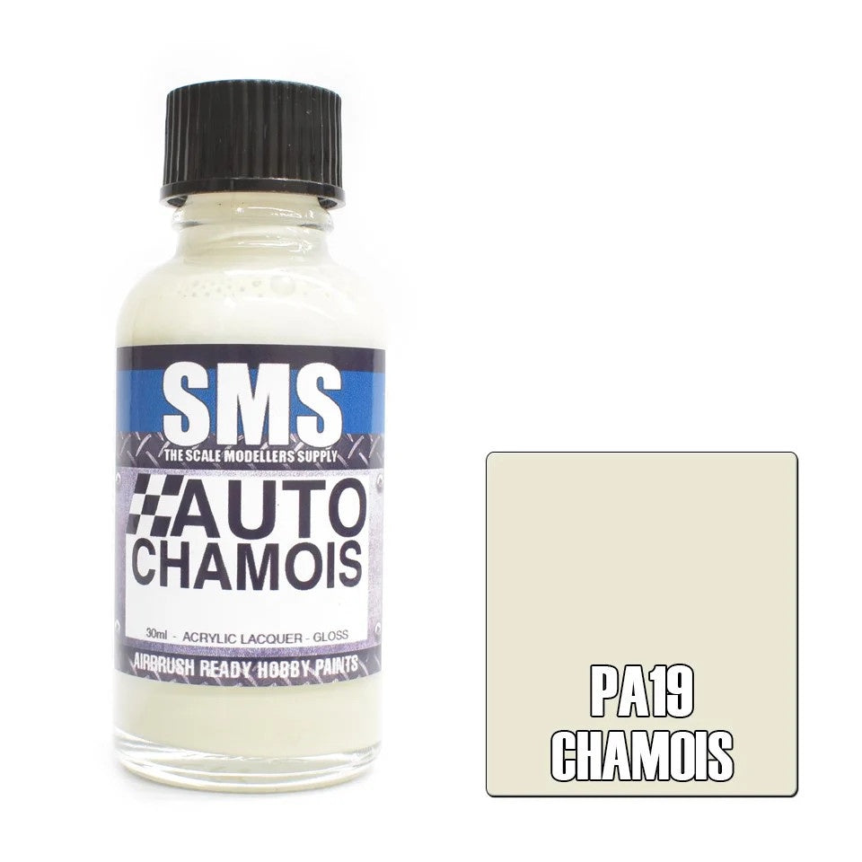 SMS # PA19 Auto Colour Chamois 30ml