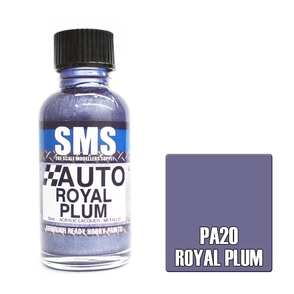 SMS # PA20 Auto Colour Royal Plum 30ml