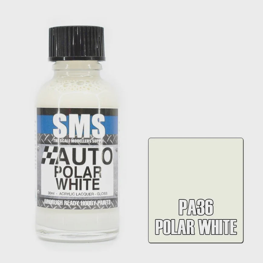 SMS PA36 Auto Colour POLAR WHITE 30ml