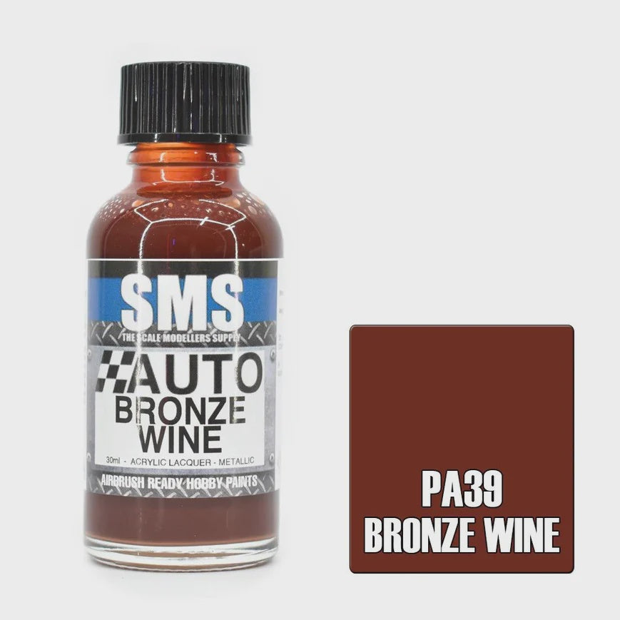 SMS # PA39 Auto Colour BRONZE WINE 30ml
