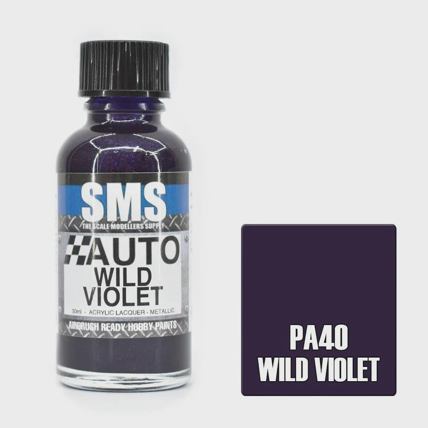 SMS # PA40 Auto Colour WILD VIOLET 30ml