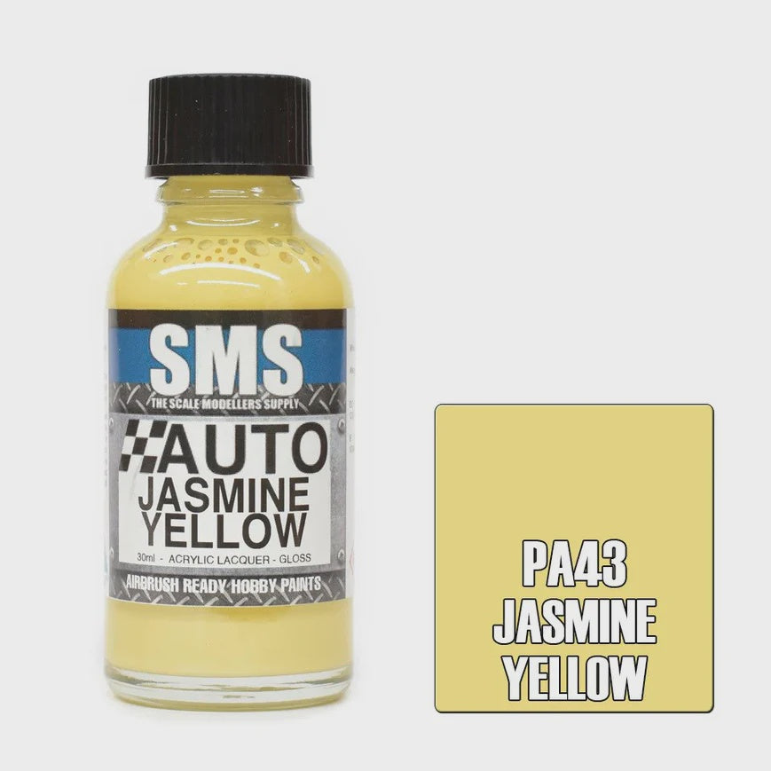 SMS # PA43 Auto Colour JASMINE YELLOW 30ml