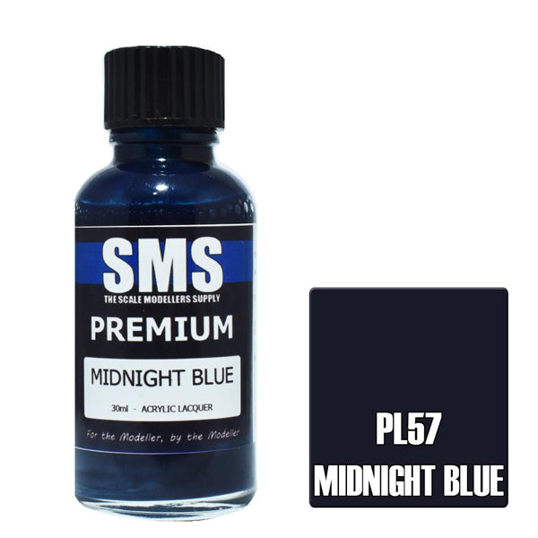 SMS #PL57 Premium Midnight Blue Acrylic Lacquer 30ml