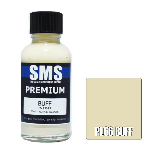 SMS #PL66 Premium Buff Acrylic Lacquer 30ml