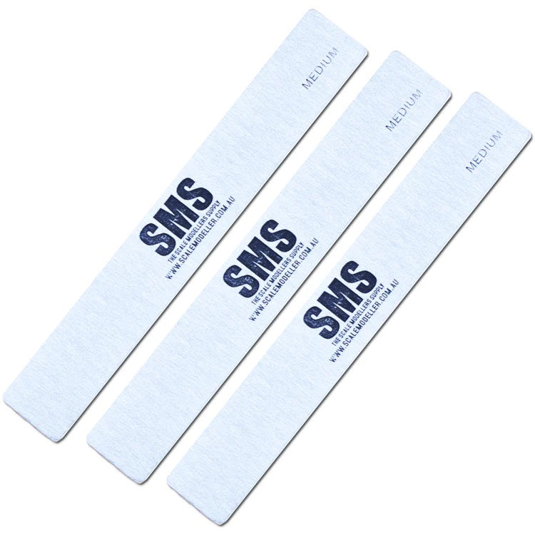 SMS #SND06 Sanding Sticks (Medium Grade) 3pce