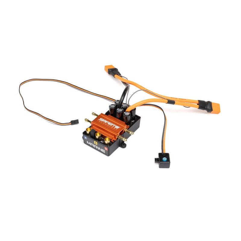 Spektrum 200 Amp Brushless Smart Marine Boat ESC 12S