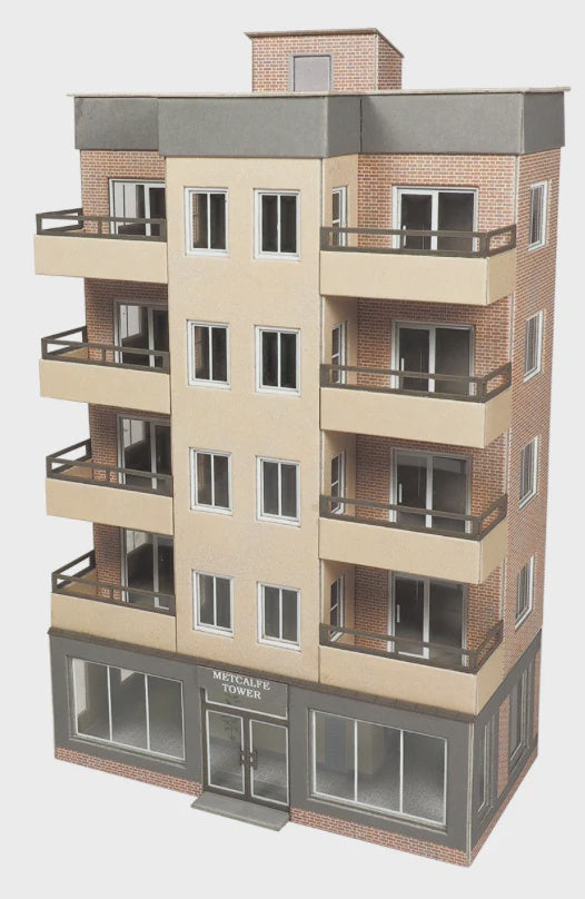 Metcalfe Low Relief Tower Block OO/HO