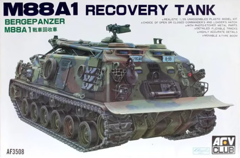 *Unsealed, Vintage* AFV 1:35 M88A1 Recovery Tank (LW)