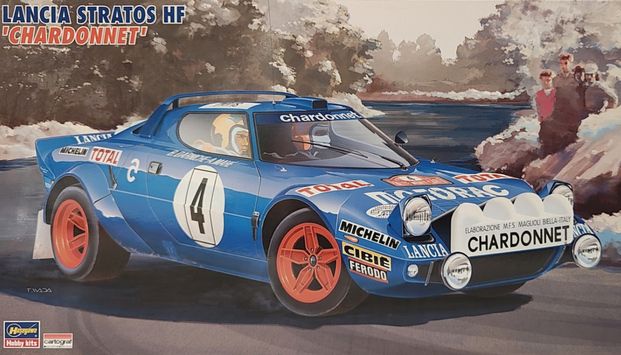 Hasegawa 1:24 Lancia Stratos HF Chardonnet (LW)