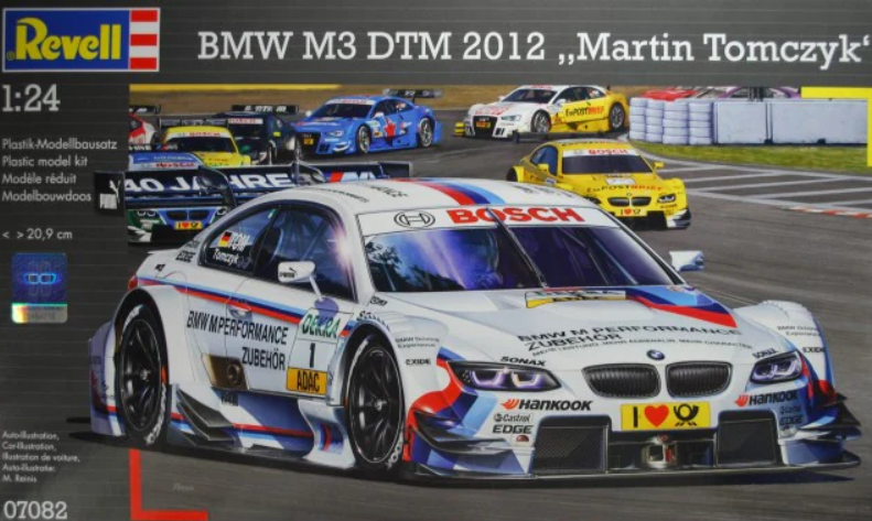 Revell 1:24 BMW M3 DTM 2012 Martin Tomczyk (LW)