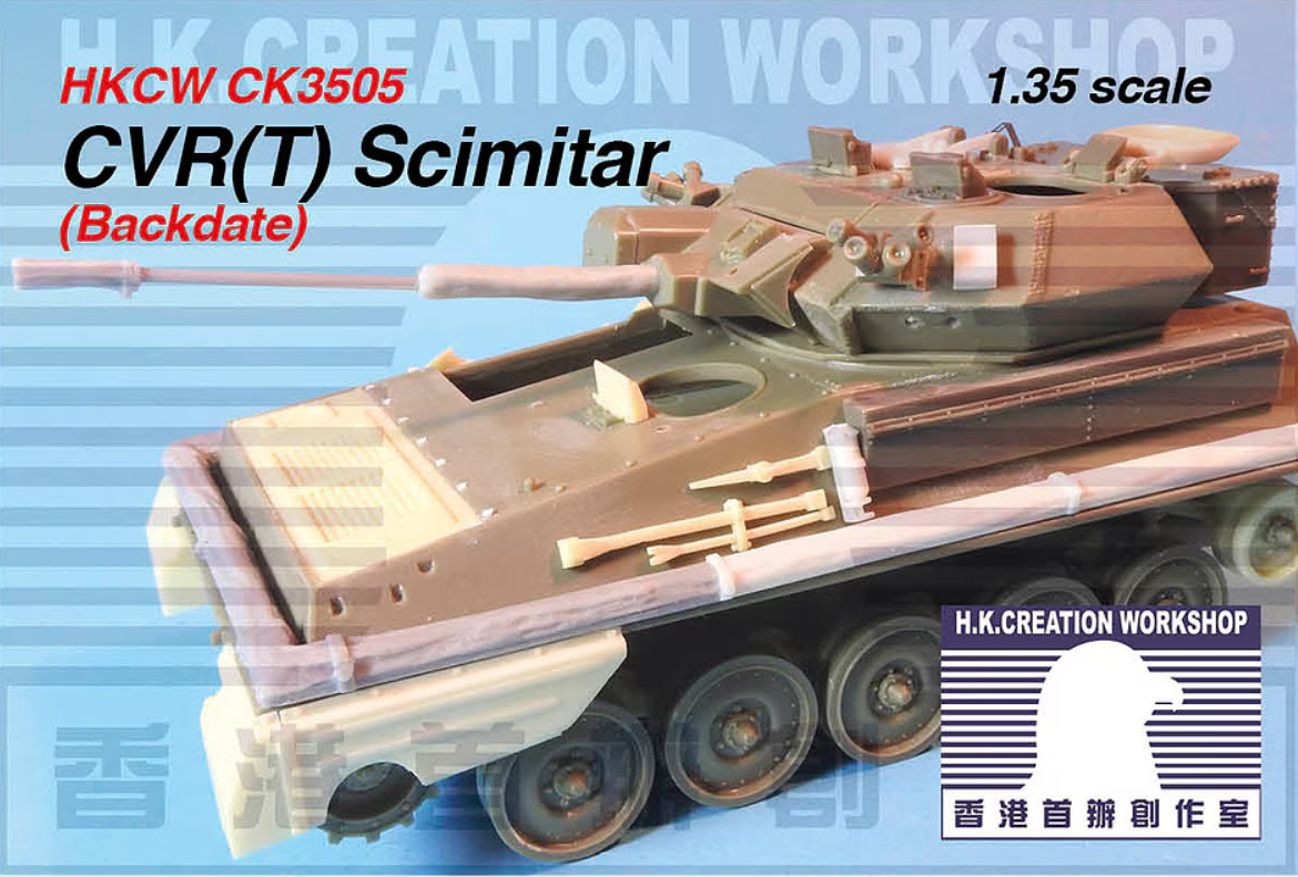 HK Creation 1:35 CVR(T) Scimitar (Backdate) Resin Conv. Set (LW)