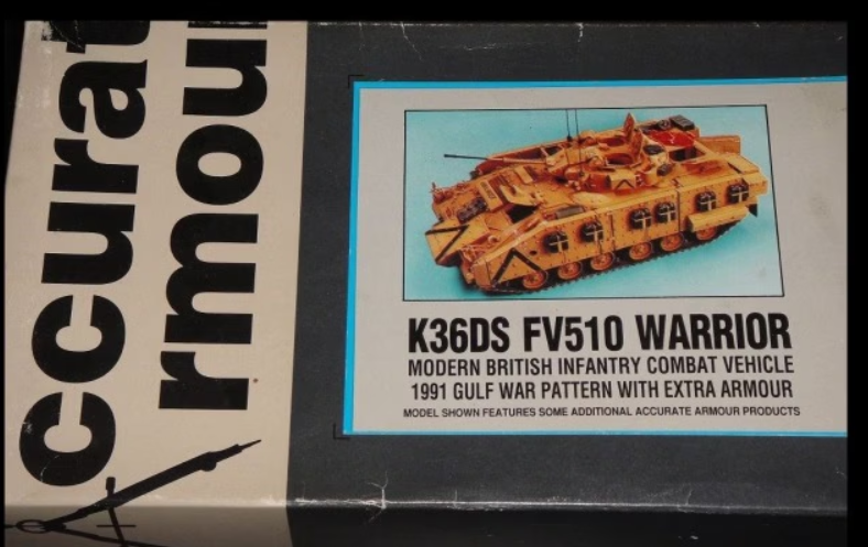 Accurate 1:35 FV510 Warrior British ICV Full Resin Kit (LW)
