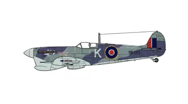 *Aged Decals* CMR 1:72 Supermarine Seafire Mk.IB Full Resin Kit (LW)