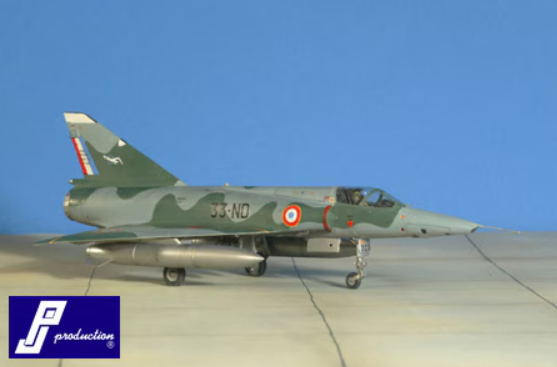 *Aged Decals* PJ 1:72 Mirage IIIR/RD/RS/5F Full Resin Kit (LW)