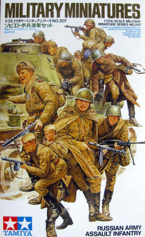 Tamiya 1:35 Russian Army Assault Infantry (LW)