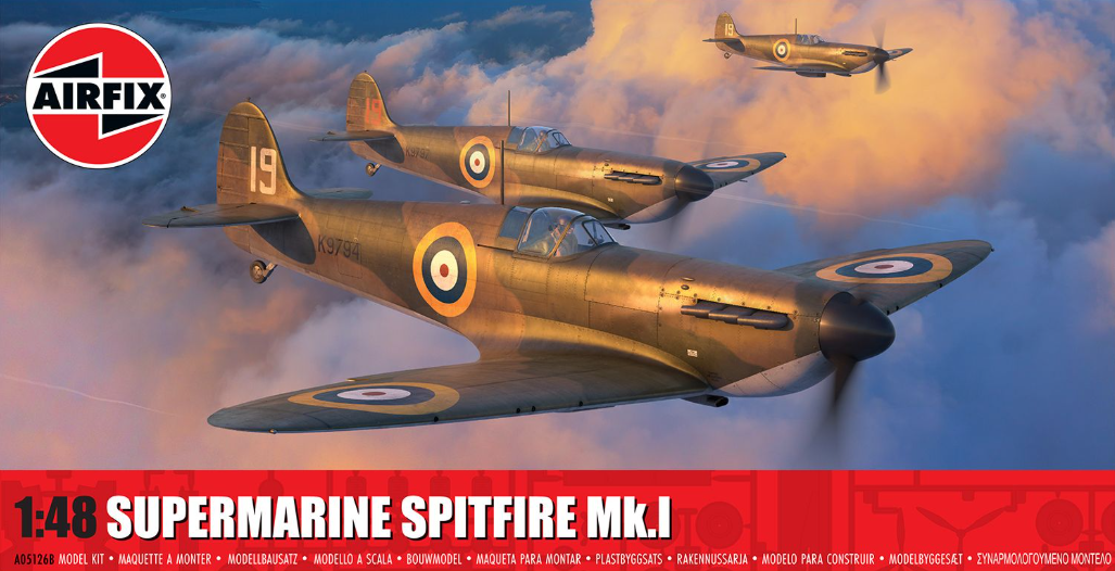 Airfix 1:48 Supermarine Spitfire Mk.I