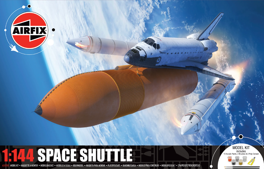Airfix 1:144 Space Shuttle Gift Set