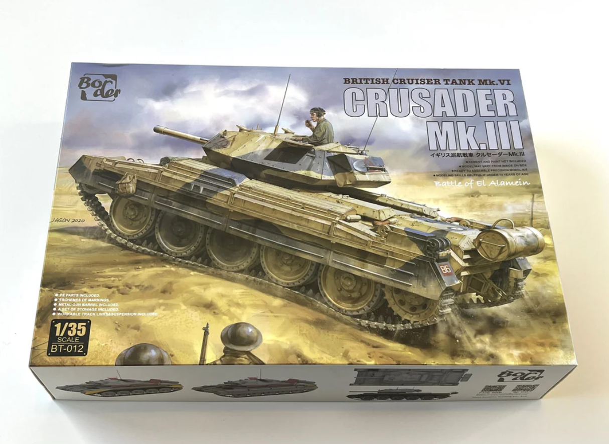 Border 1:35 Crusader Mk.III British Cruiser Tank Mk.VI