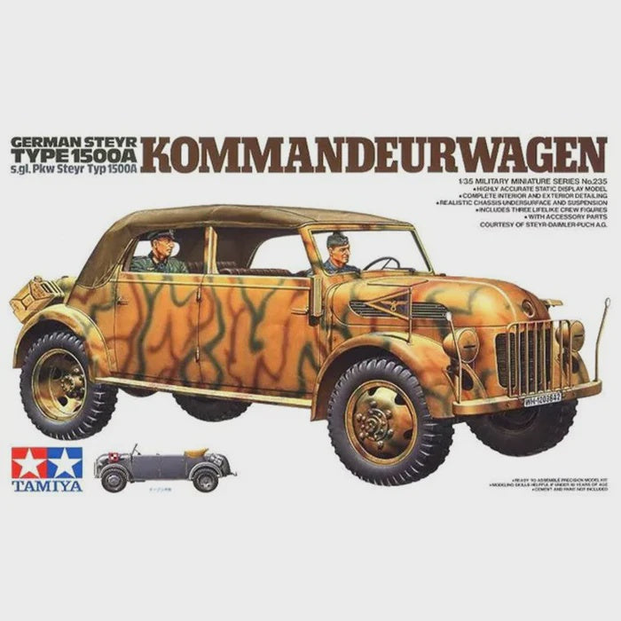 Tamiya  1:35 German Steyr Type 1500A Kommandeurwagen