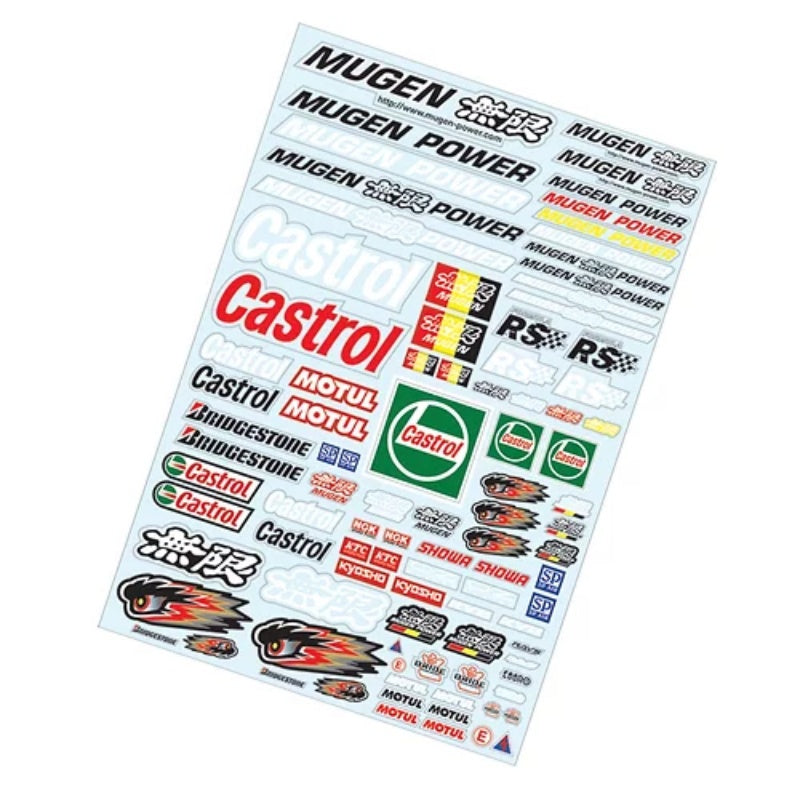 Team C 1/10 Castrol Sticker (A4)