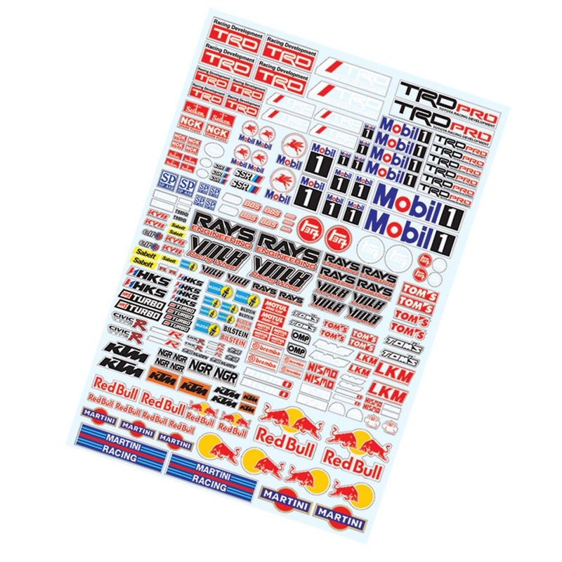 Team C 1/10 TRD Sticker (A4)