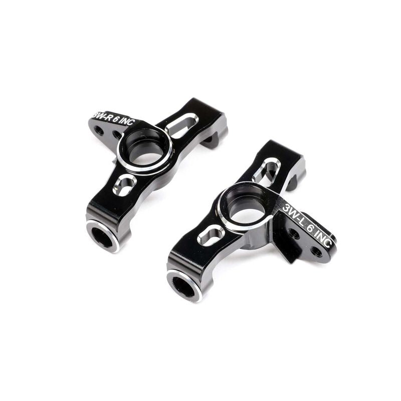 TLR Spindle, Wide, 6deg Incline (KPI), Aluminium: 22X/22X-T
