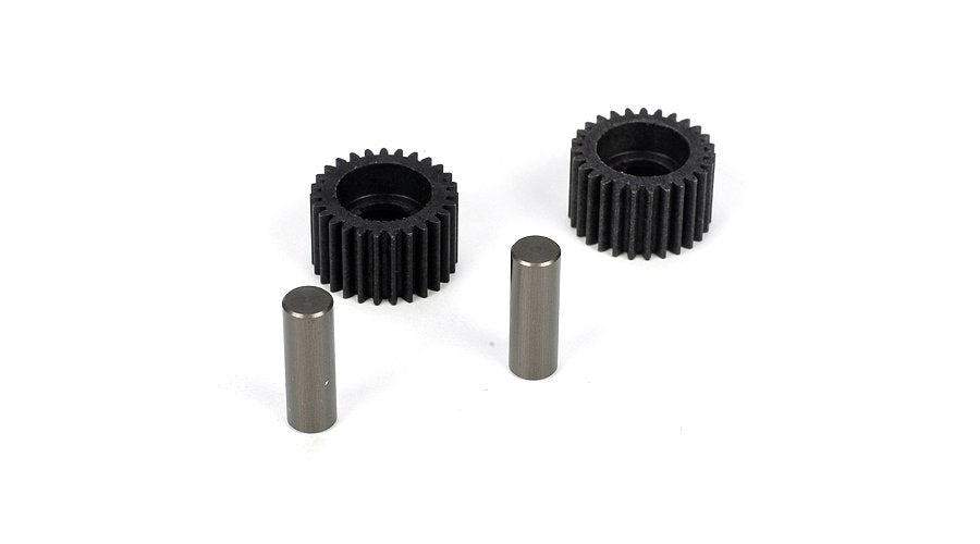 TLR Idler Gear & Shaft (2): 22, 22SCT, 22T