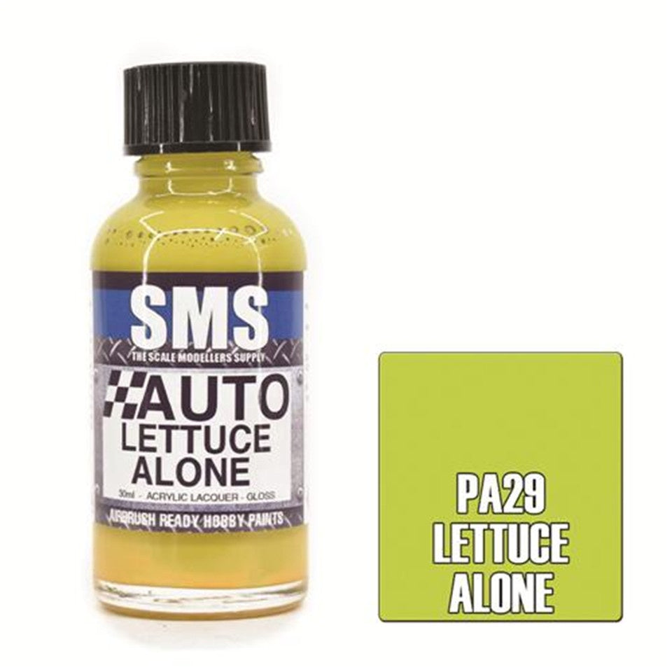 SMS # PA29 Auto Colour Lettuce Alone 30ml