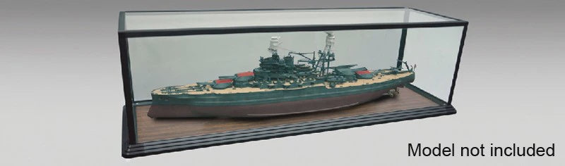 TRUMPETER DISPLAY CASE GLASS 1M