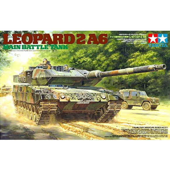 Tamiya 1:35 Leopard 2 A6 Main Battle Tank