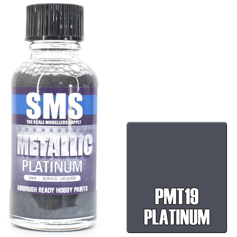 SMS #PMT19 Platinum Acrylic Lacquer 30ml