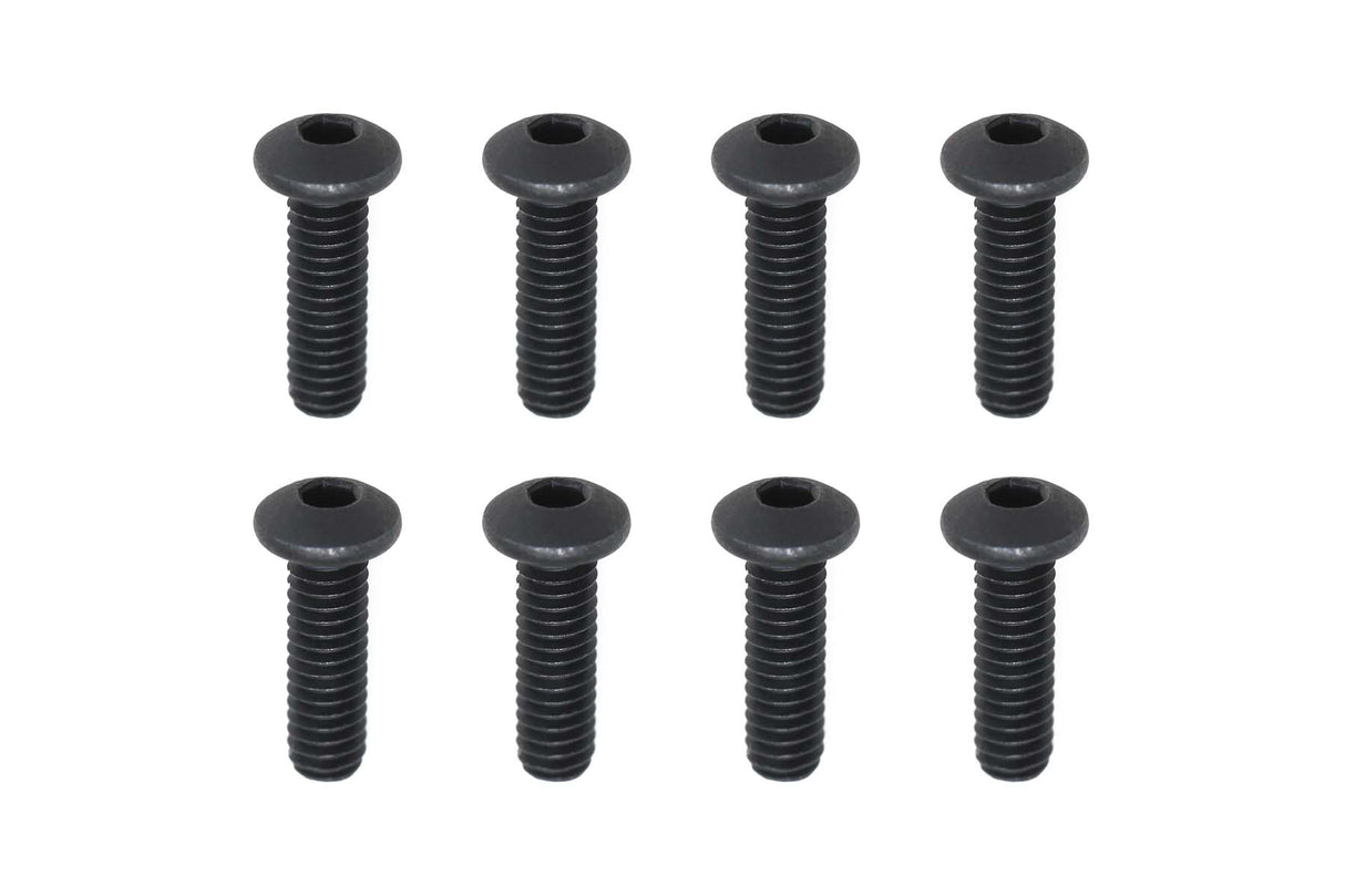 M2.5x8 Button Head Socket Screw 8pcs.