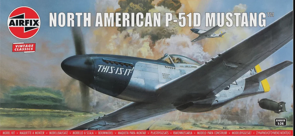 Airfix 1:24 North American P-51D Mustang