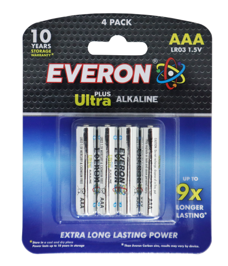 EVERON AAA 4 Pack