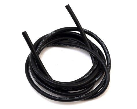 Dash 14AWG wire 1m Black