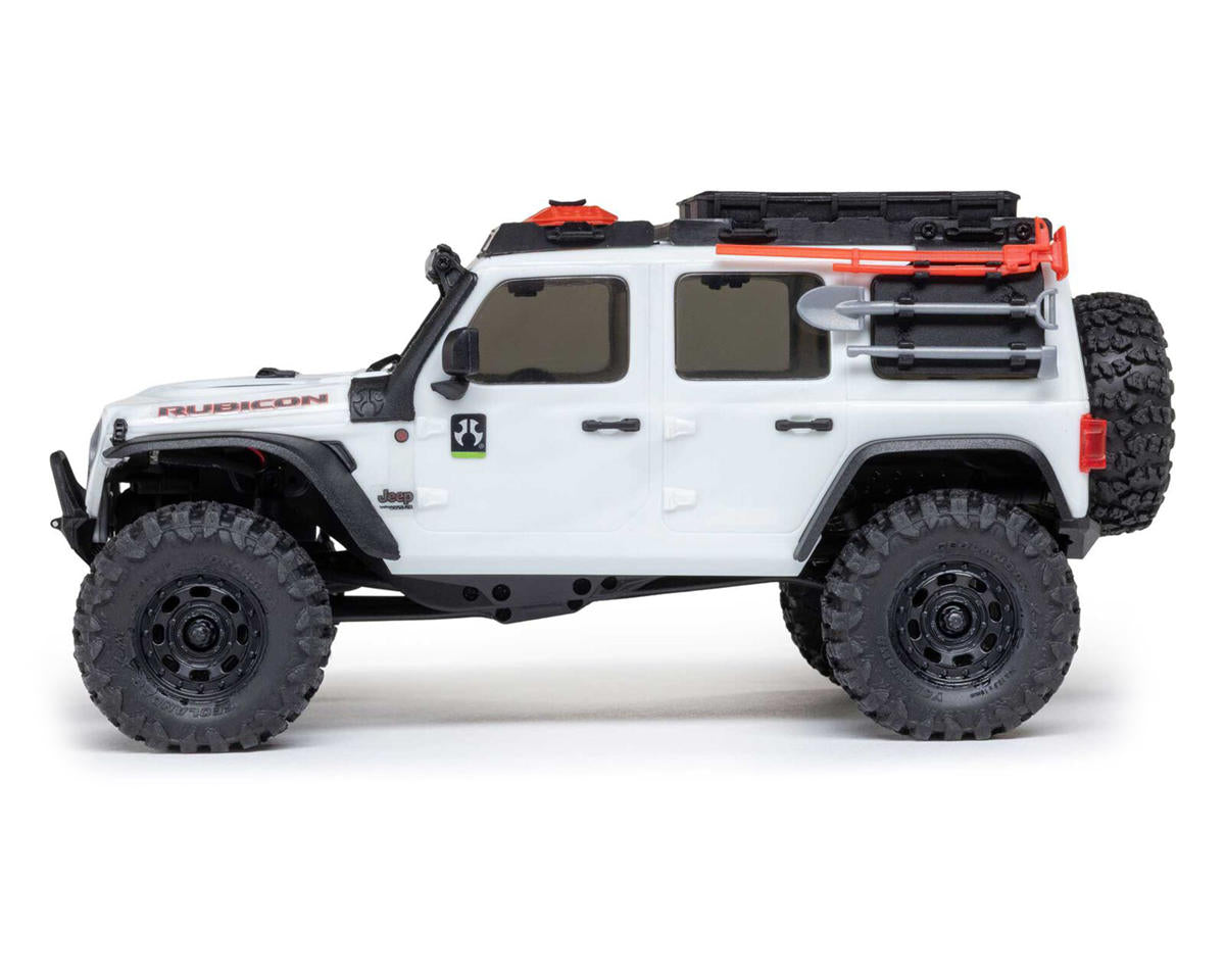 Axial 1/30 SCX30 Jeep Wrangler JLU 4X4 RTR-White