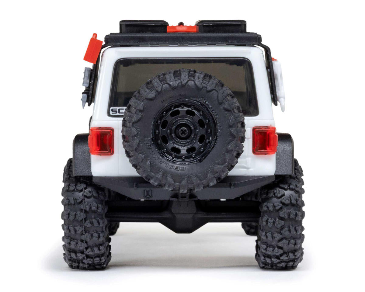 Axial 1/30 SCX30 Jeep Wrangler JLU 4X4 RTR-White