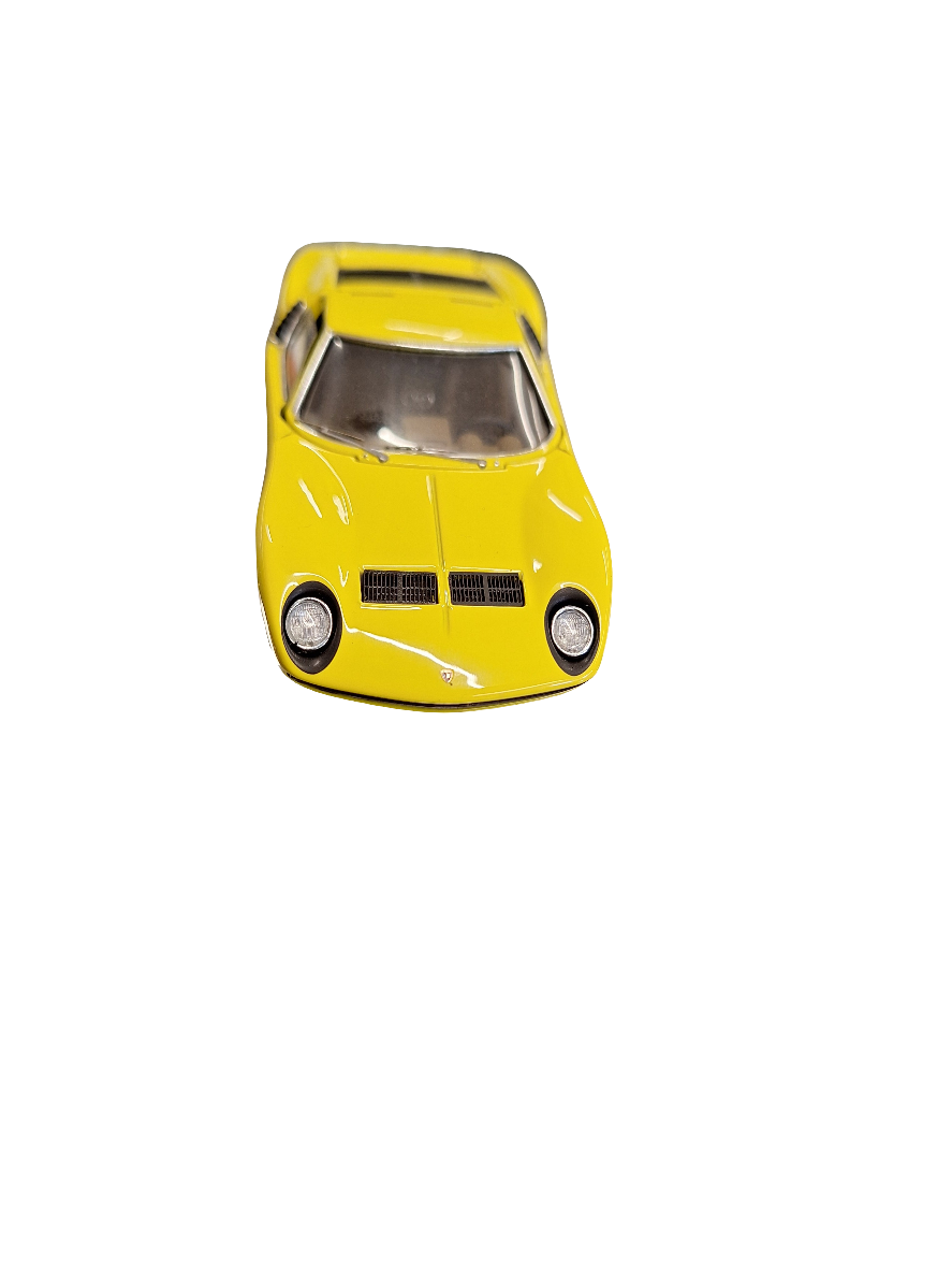 "Pre owned" Autoart 1:43 Lamborghini Miura SV Yellow