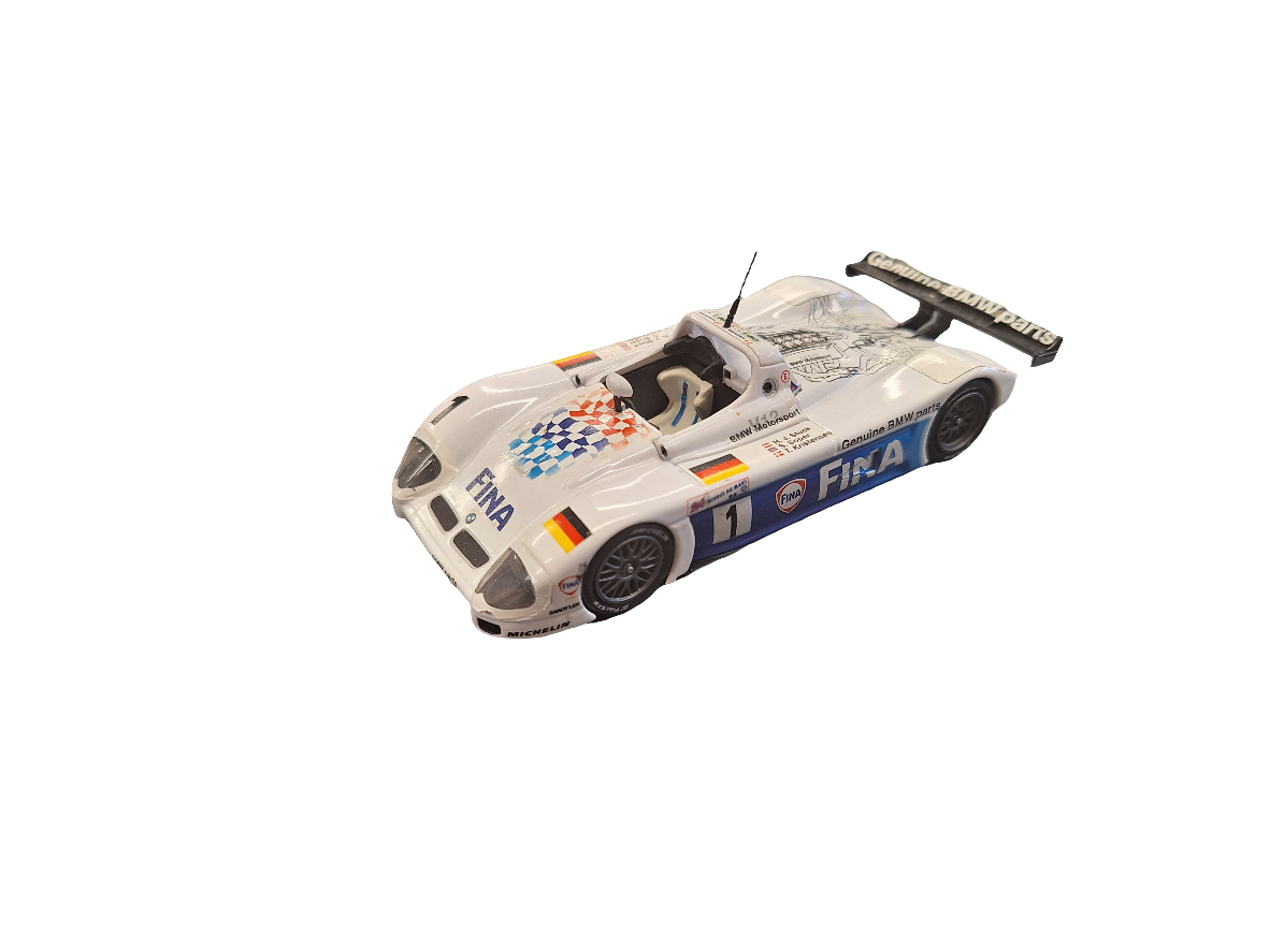"Pre owned" Minichamps 1:43 1998 BMW V12 Le Mans