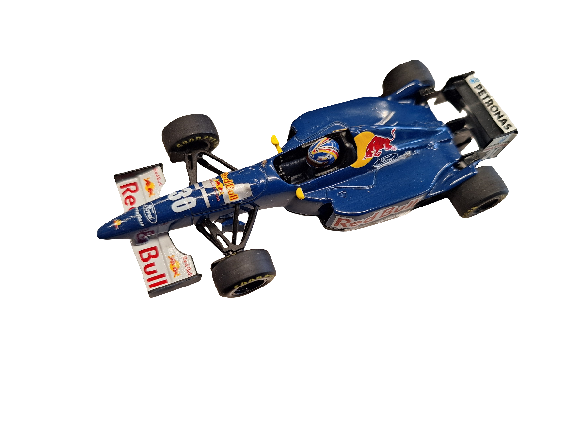 "Pre owned" Minichamps 1:43 1995 F1 Sauber Red Bull C14 #30 H.Frentzen