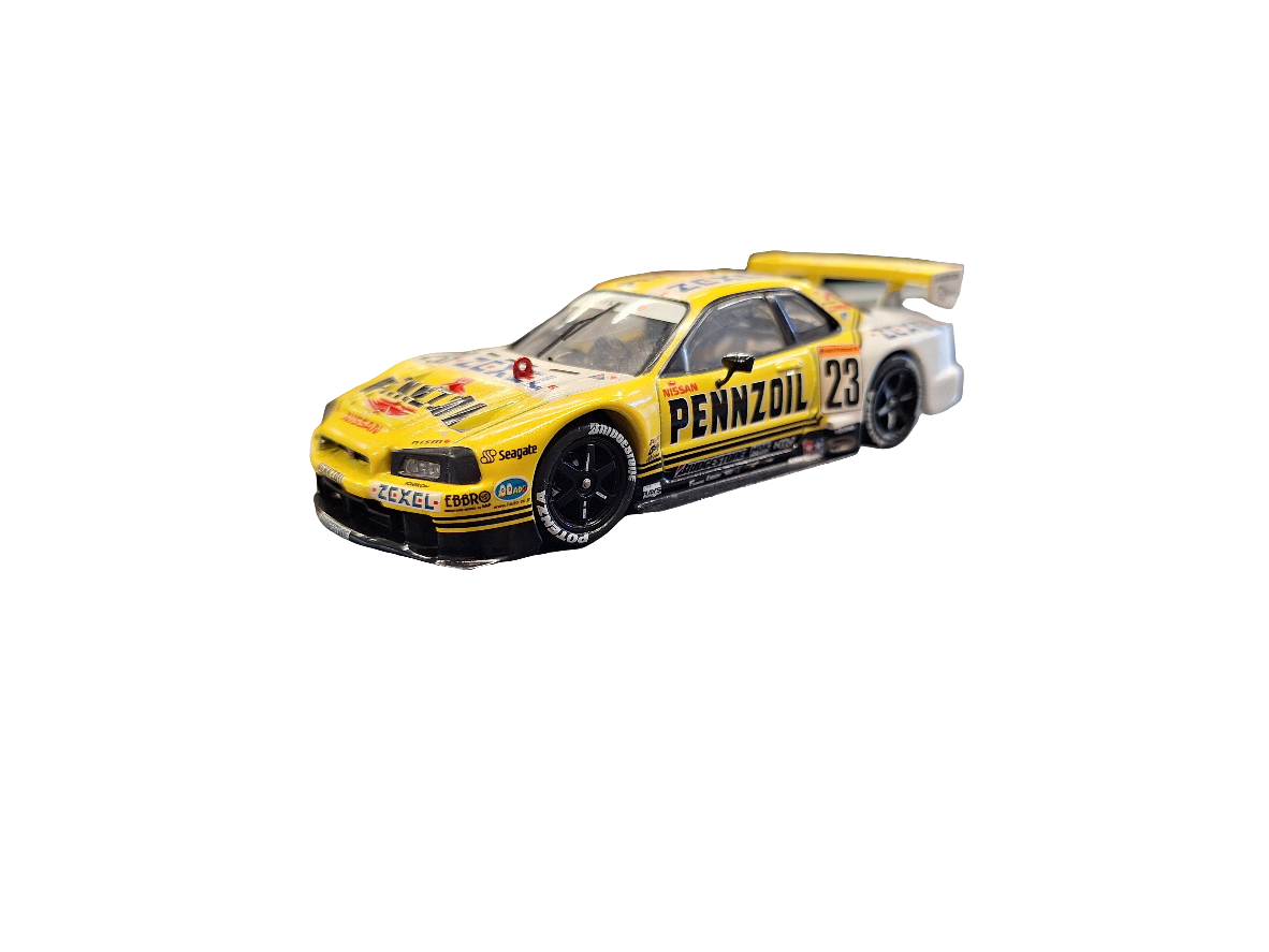 "Pre owned" Ebbro 1:43 2001 Nismo GT-R Penzoil Zexel JGTC #23