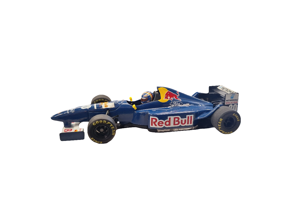 "Pre owned" Minichamps 1:43 1995 F1 Sauber Red Bull C14 #30 H.Frentzen