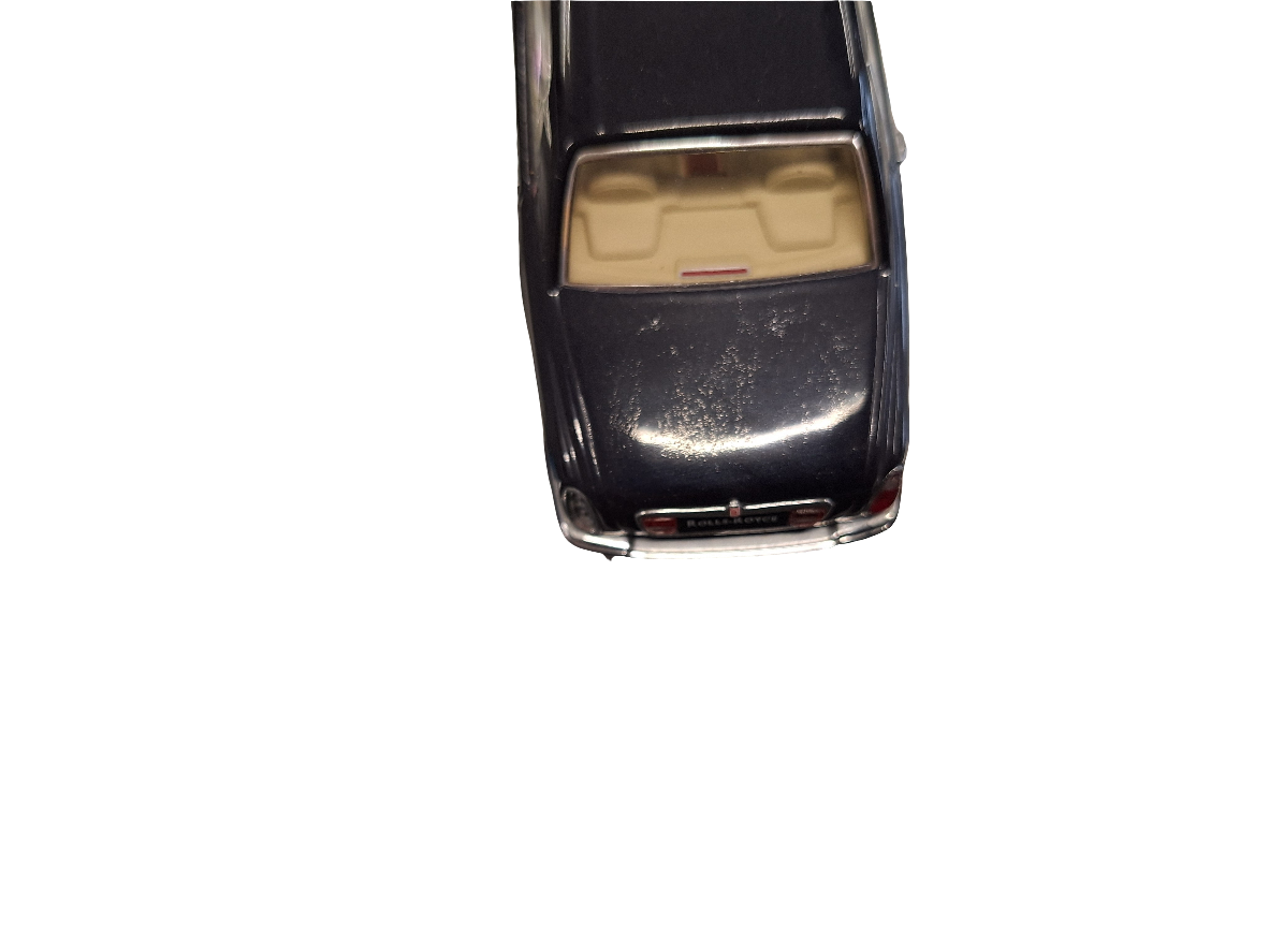 "Pre owned" 1998 Rolls Royce Promotion 1:43 Silver Seraph Limousene