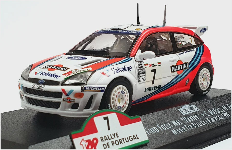 Skid 1:43 Ford Focus WRC "Martini" Winner de Portugal 1999
