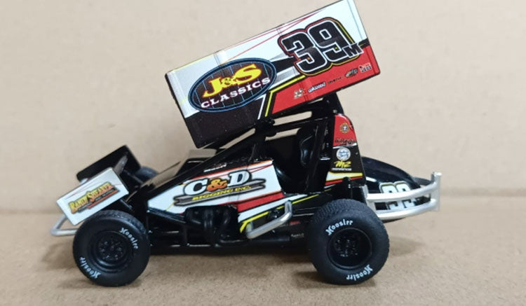 Acme 1:50 2023 #39m J&S Classics Sprint Car - Anthony Macri