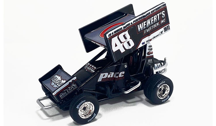 Acme 1:50 2024 #48 Gary Kauffman Racing Sprint Car - Danny Dietrich