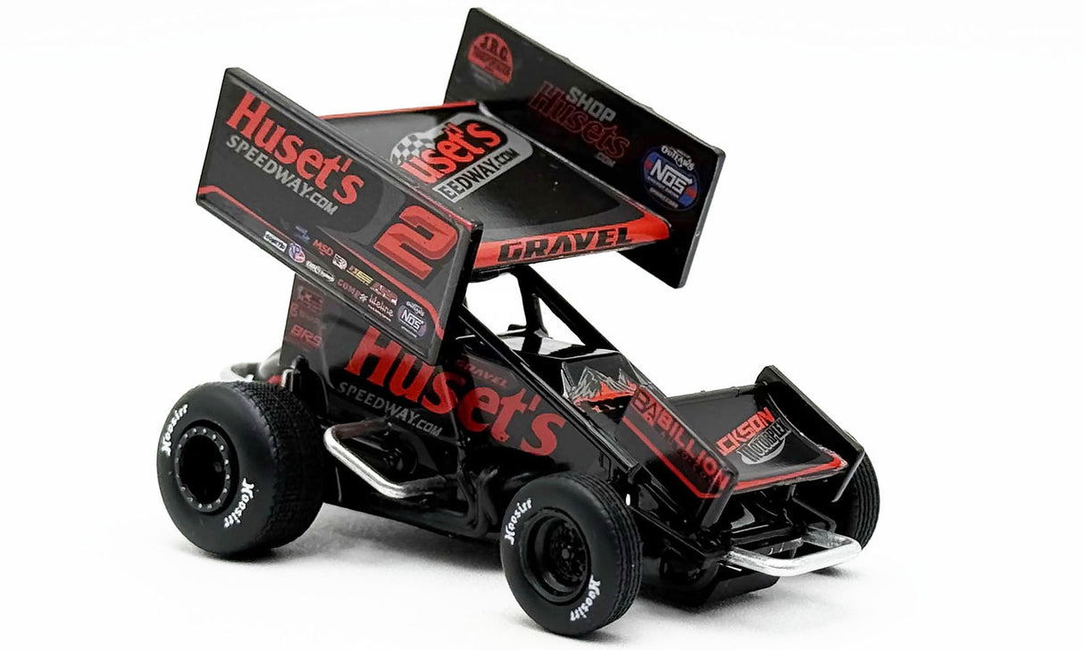Acme 1:50 2025 #2 Huset's Speedway Sprint Car - David Gravel