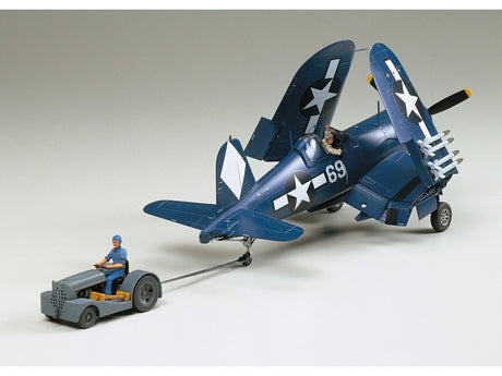Tamiya 1:48 Vought F4U-1D Corsair W/Moto-Tug