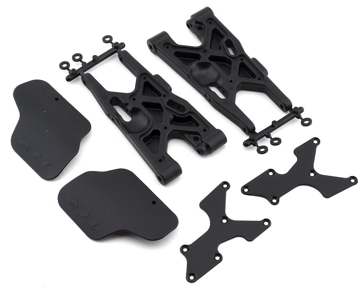 TLR Rear Arm Set w/Mud Guards 8X (2)