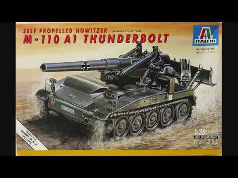 Italeri 1:35 M-110 A1 Thunderbolt Self Prop. Howitzer (LW)